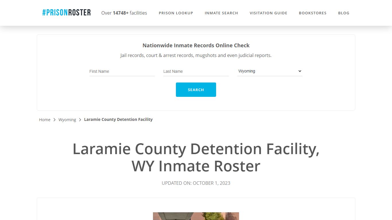 Laramie County Detention Facility, WY Inmate Roster - Prisonroster